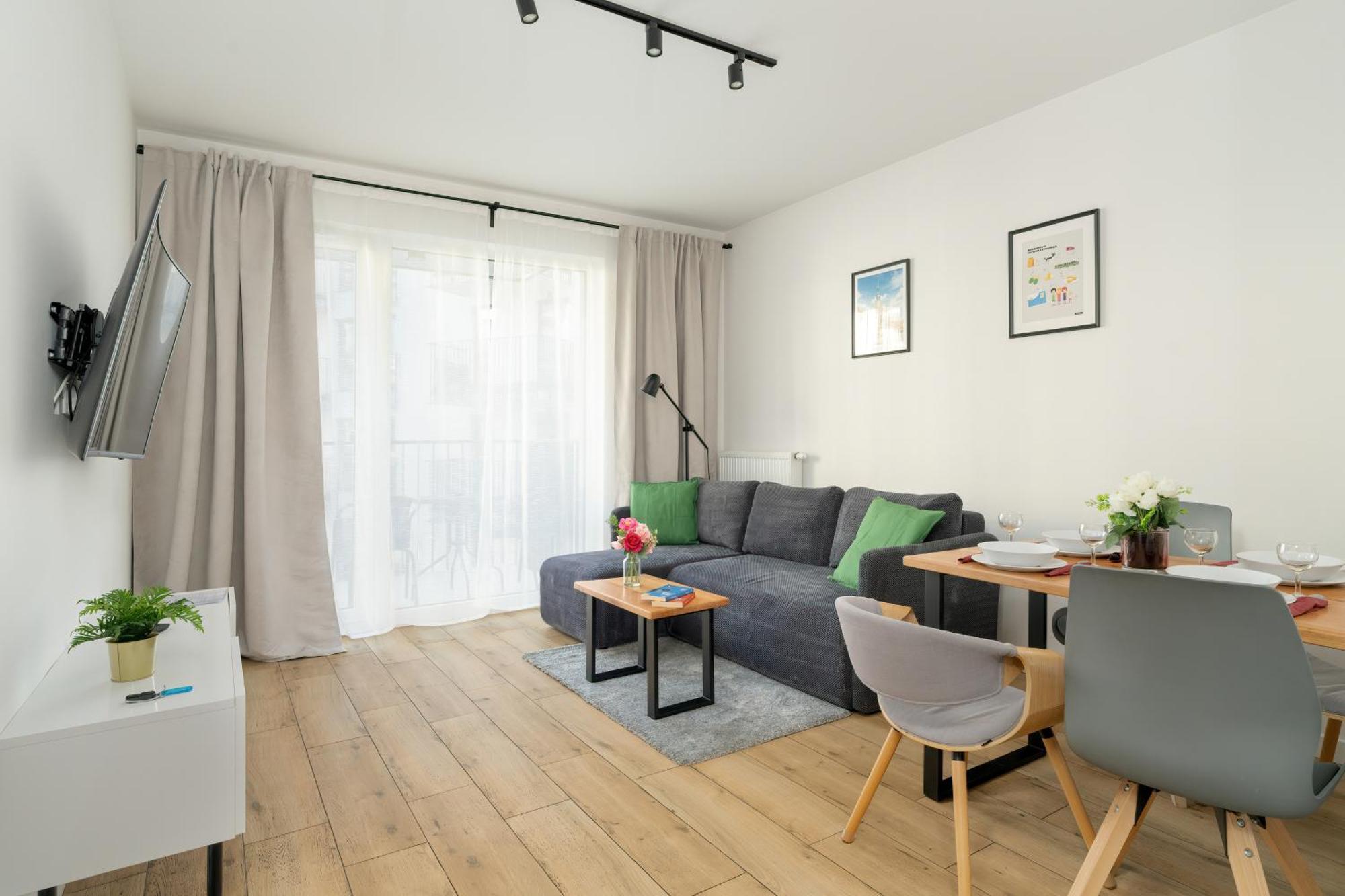 Stylish & Comfy Garbary Apartments With Parking By Noclegi Renters 波兹南 外观 照片